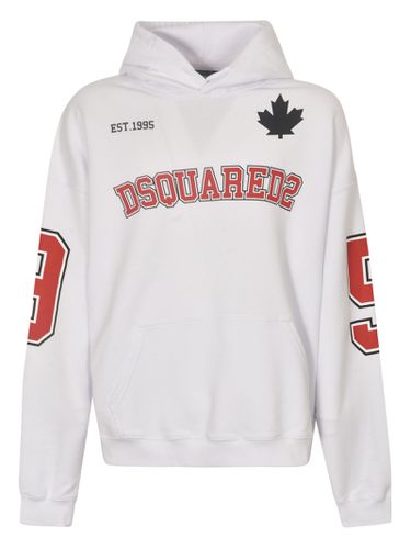 Dsquared2 Loose Fit Hoodie - Dsquared2 - Modalova