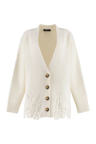 Blumarine Wool Cardigan - Blumarine - Modalova