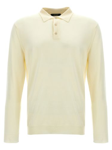 Zanone Wool Polo Shirt - Zanone - Modalova