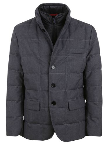 Fay Square Quilt Buttoned Jacket - Fay - Modalova