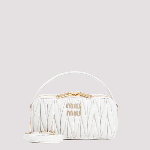 Arcadie Matelassé Leather Bag - Miu Miu - Modalova