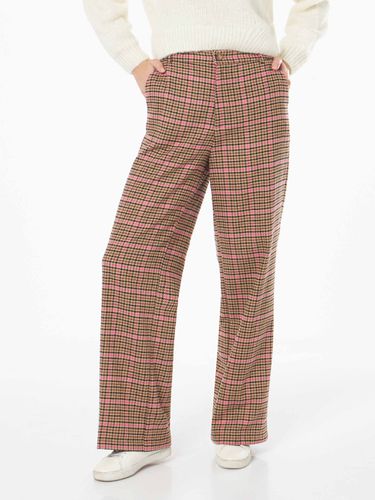 Woman Palazzo Pants With Pied De Poule Print - MC2 Saint Barth - Modalova