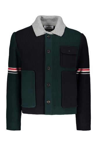 Thom Browne Virgin Wool Cardigan - Thom Browne - Modalova