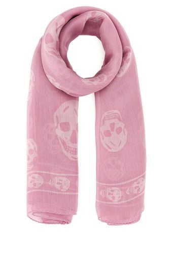 Printed Silk Foulard - Alexander McQueen - Modalova