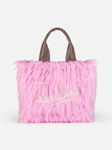 Vanity Furry Soft Shoulder Bag With Saint Barth Embroidery - MC2 Saint Barth - Modalova