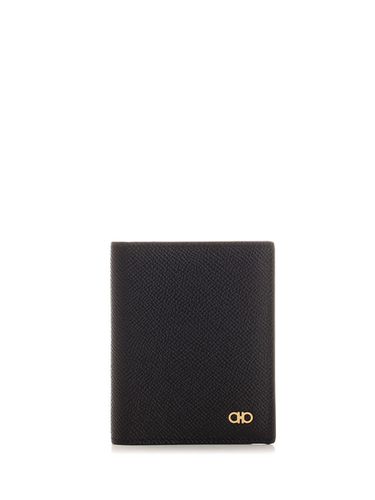 Gancini Credit Card Holder - Ferragamo - Modalova