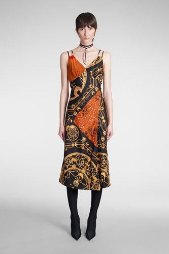 Marine Serre Dress In Black Silk - Marine Serre - Modalova