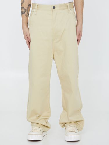 Cotton Trousers - Ami Alexandre Mattiussi - Modalova