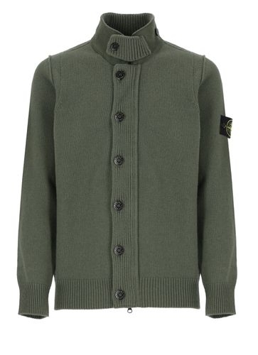 Stone Island Wool Cardigan - Stone Island - Modalova