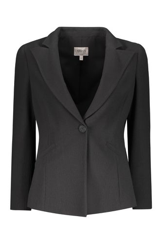 Single-breasted Blazer - Armani Collezioni - Modalova