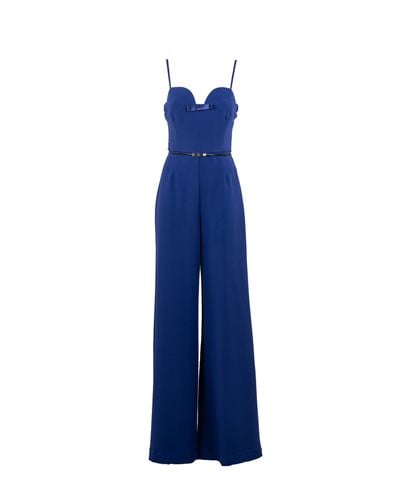 Trousers Clear Blue - Elisabetta Franchi - Modalova