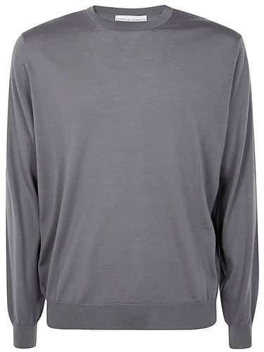 Long Sleeves Merinos Round Neck - Filippo De Laurentiis - Modalova