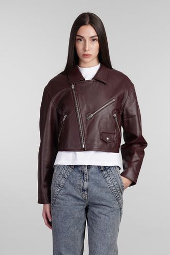 Castilli Biker Jacket In Leather - IRO - Modalova