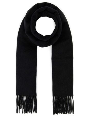 Zegna Black Silk Scarf - Zegna - Modalova