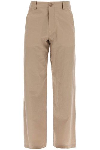 A. P.C. Creased Straight-leg Trousers - A.P.C. - Modalova