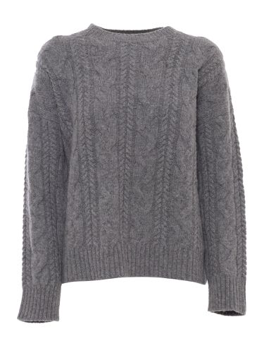 Kangra Braided Crewneck Sweater - Kangra - Modalova