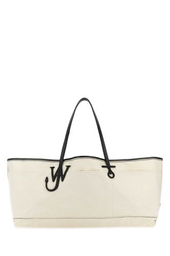 J. W. Anderson Ivory Canvas Anchor Shopping Bag - J.W. Anderson - Modalova