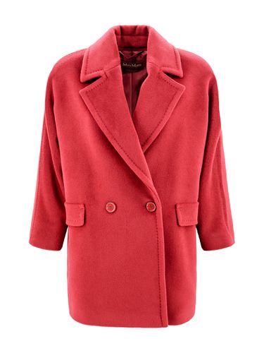 Double-breasted Wool Jacket - Max Mara Studio - Modalova