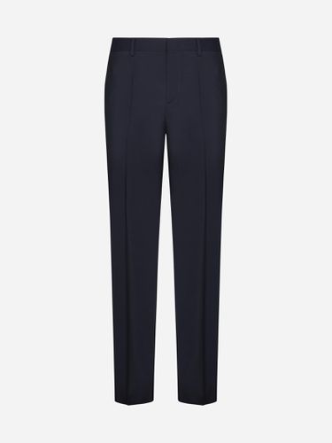 Valentino Wool And Mohair Trousers - Valentino Garavani - Modalova