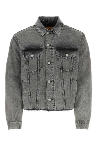 Dark Grey Denim Jacket - MM6 Maison Margiela - Modalova