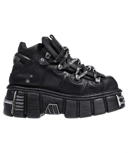 VETEMENTS Leather Platform Sneakers - VETEMENTS - Modalova