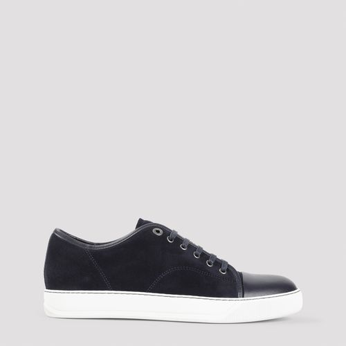 Suede And Nappa Captoe Low To Sneakers - Lanvin - Modalova