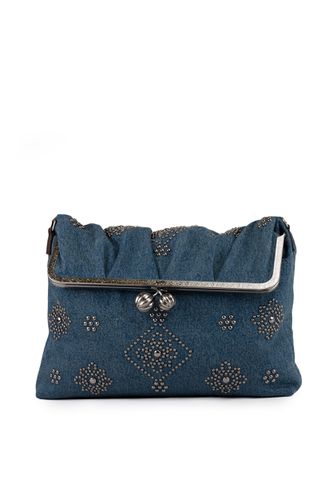 Pasticcino Vanezza Bag In Denim And Studs - Weekend Max Mara - Modalova