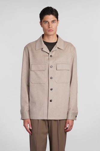 Oasi Overshirt Casual Jacket In Cashmere - Zegna - Modalova