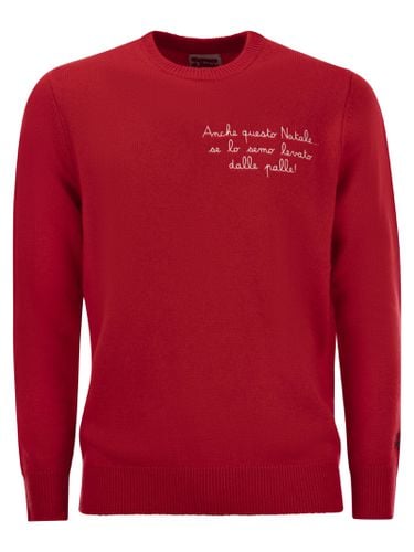 Vacanze Di Natale Jumper In Wool And Cashmere Blend - MC2 Saint Barth - Modalova