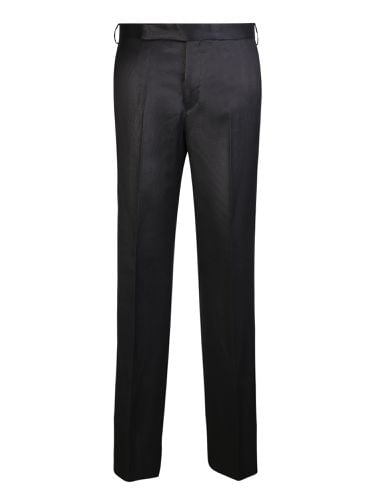 Lardini Linen Black Trousers - Lardini - Modalova