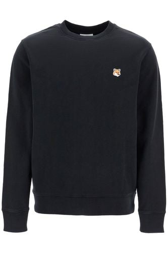 Fox Head Patch Sweatshirt With - Maison Kitsuné - Modalova