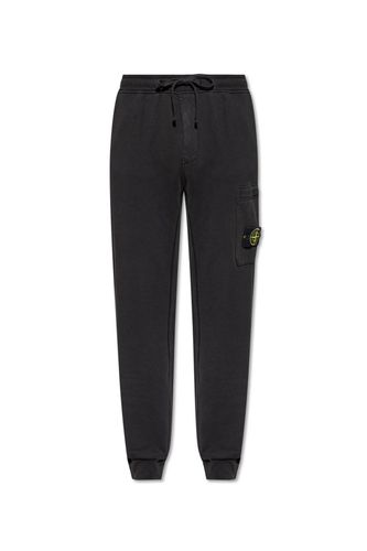 Logo Patch Tapered Leg Sweatpants - Stone Island - Modalova