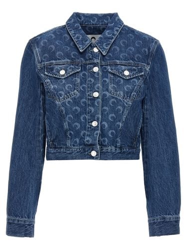 Marine Serre deadstock Denim Jacket - Marine Serre - Modalova