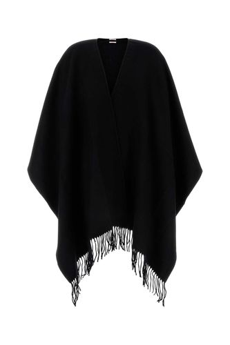 Black Cashmere Cape - Valentino Garavani - Modalova