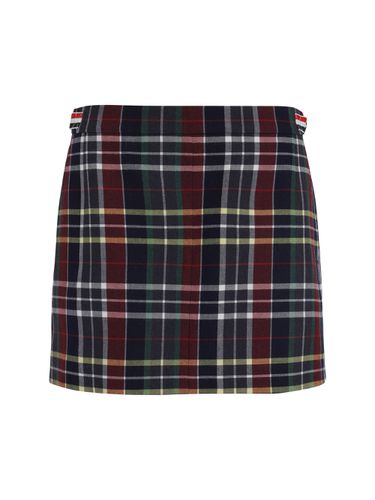 Thom Browne Tartan Mini Skirt - Thom Browne - Modalova