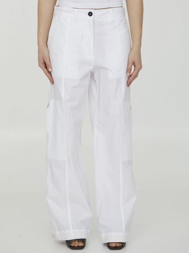 Jil Sander White Cotton Pants - Jil Sander - Modalova