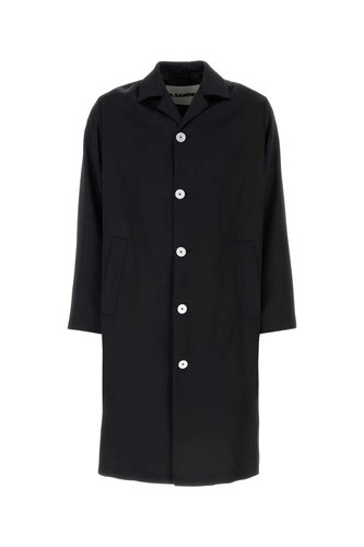 Jil Sander Black Satin Coat - Jil Sander - Modalova