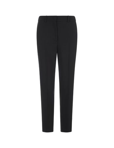 Black Stretch Wool Tailored Trousers - Incotex - Modalova