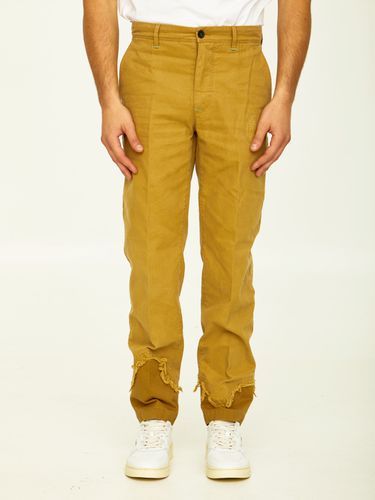 Incotex Red Camel Cotton Trousers - Incotex Red - Modalova