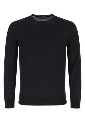 Prada Midnight Blue Wool Sweater - Prada - Modalova