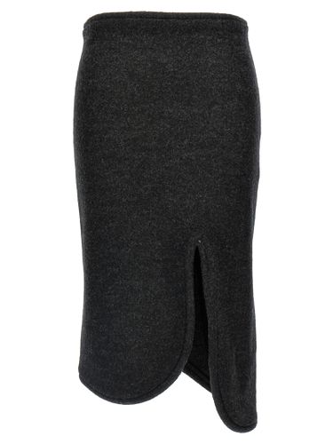 Padded Tube Detail Skirt - Victoria Beckham - Modalova