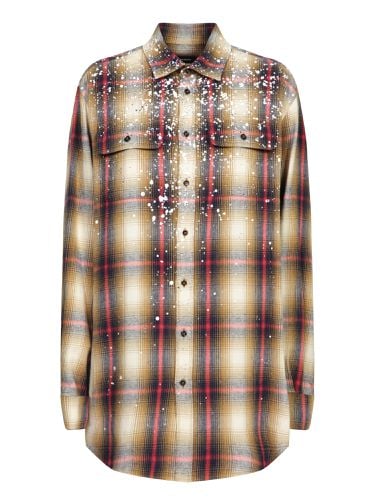 Ochre Sparkling Check Shirt - Dsquared2 - Modalova