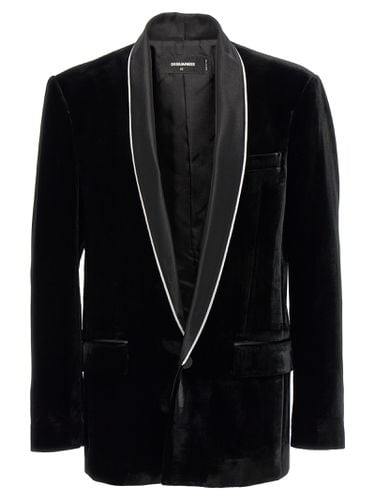 Velvet Sexy Palm Beach Blazer - Dsquared2 - Modalova