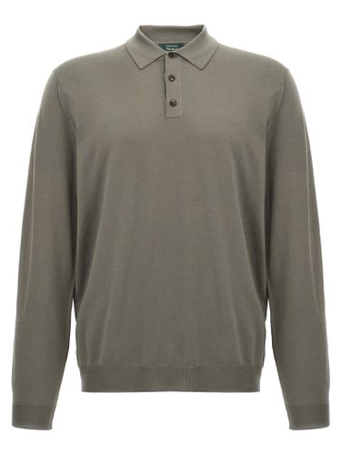 Zanone Wool Polo Shirt - Zanone - Modalova