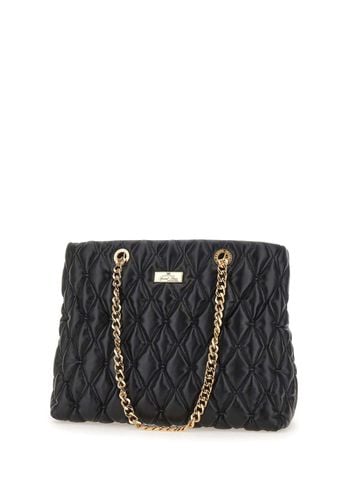 Chain-linked Quilted Tote Bag - Elisabetta Franchi - Modalova