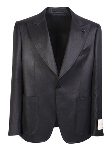 Lardini Black Blazer - Lardini - Modalova