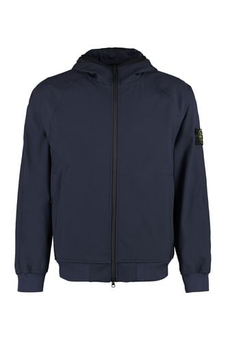 Technical Fabric Hooded Jacket - Stone Island - Modalova