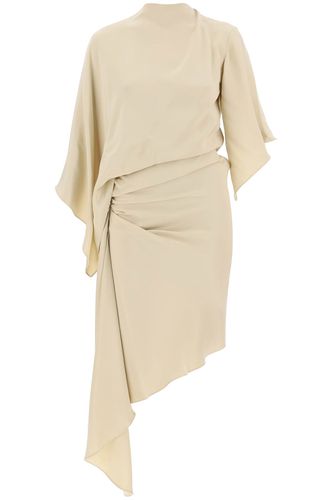 Cusco Silk Draped Midi Dress - Christopher Esber - Modalova