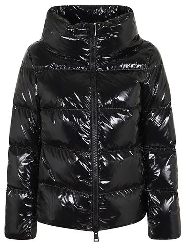 Herno Gloss Down Jacket Cape - Herno - Modalova