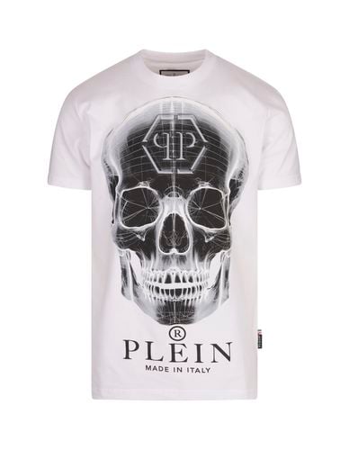 Skull Ss Round Neck T-shirt - Philipp Plein - Modalova